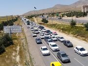 ترافیک نیمه‌سنگین در آزادراه‌های قزوین-کرج-تهران و ساوه-تهران