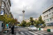 کاهش دمای هوای تهران در ۳ و ۴ آبان