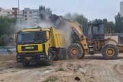 جمع‌آوری بیش از ۱۳ هزار تن نخاله از سطح معابر تبریز