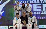 4 طلا و یک نقره؛ حاصل تلاش تکواندوکاران ایران در مسابقات آزاد ازبکستان