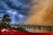 فعالیت ناپایداری‌های جوی در خوزستان تا جمعه؛ احتمال رگبار و تگرگ و وقوع گردوخاک همرفتی