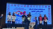 درخشش اقتدارآفرین بانوان قزوینی در مسابقات قهرمانی کشور نجات غریق