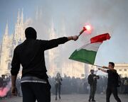 مجروح شدن ۷ مامور پلیس در جریان اعتراضات در ونیز ایتالیا