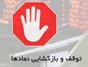 توقف نماد شپدیس، اپال و نماد 19 شرکت بورسی و فرابورسی دیگر