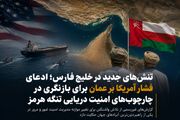 تنش‌های جدید در خلیج فارس؛ ادعای فشار آمریکا بر عمان برای بازنگری در چارچوب‌های امنیت دریایی تنگه هرمز