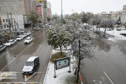 بارش برف و باران و ترافیک نیمه‌سنگین در جاده‌های کشور