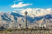 برف و باران و باد هوای تهران را پاک کرد
