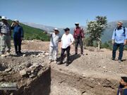 بازدید مدیرکل میراث‌فرهنگی گلستان از گمانه‌زنی محوطه باستانی کارون‌زمین علی‌آبادکتول