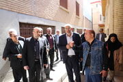 بازدیدمدیرکل دفتر مدیریت عملکرد، بازرسی و پاسخگویی به شکایات وزارت میراث‌فرهنگی، از استان زنجان