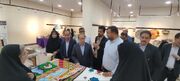 برگزاری نمایشگاه صنایع‌دستی در شهرستان دیر به مناسبت هفته صنایع‌دستی