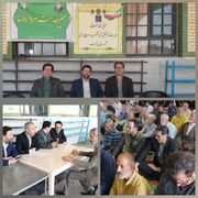 برگزاری میز خدمت میراث‌فرهنگی خوسف در سومین روز هفته صنایع‌دستی