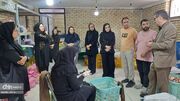 بازدید واحدها و کارگاه‌های تخصصی مسگری و چاقوسازی توسط معاون و کارکنان صنایع دستی استان زنجان
