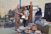 روایت استاد اکبر قزلباش از جادوی مسگری و چالش‌های بقای هنر/ از ضربات چکش تا ثبت جهانی