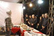 ‎افتتاح نمایشگاه صنایع‌دستی در سمنان هم‌زمان با آیین بدرقه رهبر شهید