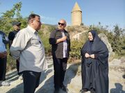 بازید استاندار از ظرفیت های گردشگری استان گلستان