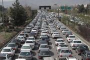 ترافیک سنگین درمحورهای منتهی به تهران و کرج/ تردد در جاده‌های شمالی و محورهای مرزی روان است