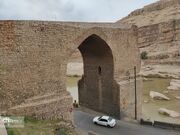 مرمت پل تاریخی پلدختر آغاز شد