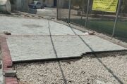 پیشرفت ۸۰ درصدی طرح ساماندهی و سنگ‌فرش گذر تاریخی مسجد کوفه در بوشهر