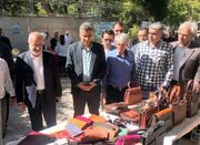 بازدید فرماندار قروه از نمایشگاه توانمندی هنرمندان صنایع‌دستی