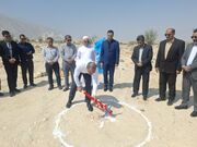 کلنگ احداث مجتمع تفریحی اقامتی در فتویه بستک به زمین زده شد