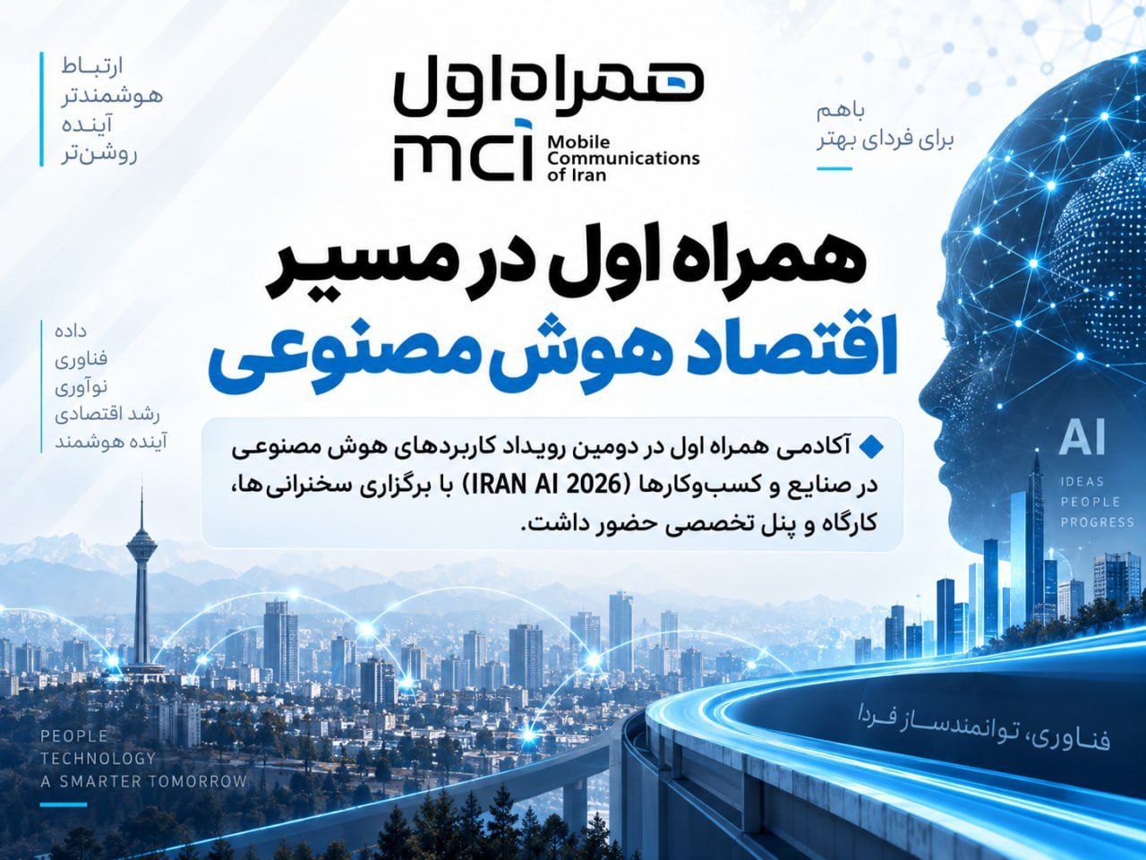 آکادمی همراه اول در کنفرانس ملی هوش مصنوعی ایران 2026