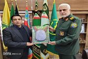 رونمایی از پوستر استقبال از شهید گمنام در اداره کل ورزش و جوانان خوزستان