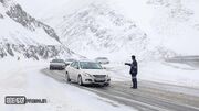 برف، باران و مه غلیظ در جاده‌های خراسان رضوی