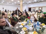 نماینده ولی‌فقیه در سپاه با خانواده‌های شهدای اقتدار جنگ ۱۲ روزه استان مرکزی دیدار کرد