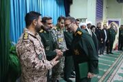 برگزاری آئین تکریم و معارفه جانشین سپاه حضرت روح‌الله استان مرکزی