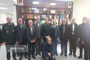 جمعی از پیشکسوتان الگو دفاع و جهاد کردستان با فرمانده انتظامی استان دیدار کردند