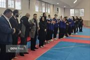 برگزاری مسابقات استانی تکواندوی بانوان ویژه گرامی‌داشت حماسه ۶ بهمن در آمل