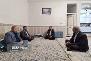 دیدار مسئولان لرستان با ۲ جانباز سرافراز