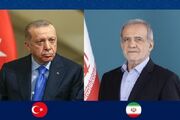 گفت‌وگوی تلفنی رؤسای جمهور ایران و ترکیه