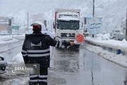 ممنوعیت تردد تریلی در ۲ محور خراسان رضوی به علت بارش برف