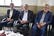 دیدار مسئولان دفتر حفظ آثار و نشر ارزش‌های دفاع مقدس و مقاومت بابلسر با سردار «برسلانی» + تصاویر