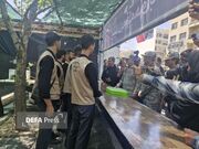 خدمات‌رسانی ۲۴ ساعته ارتش به زائران مراسم بدرقه رهبر شهید انقلاب