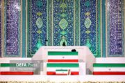اقامه نماز بر پیکر مطهر قائد شهید امت+ فیلم