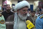 حجت‌الاسلام شیرازی: برای نابودی کفر جهانی آماده‌ایم