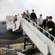 اولین هواپیمای آمریکا حامل مهاجران در کلمبیا به زمین نشست