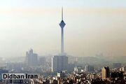 افزایش آلودگی هوای تهران تا پایان هفته