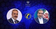 گفت‌وگوی تلفنی وزرای امور خارجه جمهوری اسلامی ایران و ترکیه درباره تحولات سوریه