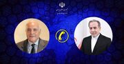 گفت‌وگوی تلفنی وزرای امور خارجه جمهوری اسلامی ایران و الجزایر