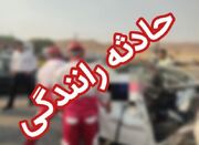 ۱فوتی و ۴مصدوم به علت تصادف زنجیره‌ای در محور اسلام آباد به ... -