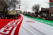 راهپیمایی برعلیه جنایات رژیم صهیونسیتی در چناران برگزار می‌ش... -