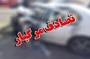 بی احتیاطی راننده سواری ماکسیما در جاده ایلام-بدره ۲ فوتی بر... -