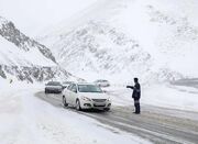 جاده سوادکوه وکیاسر برفی است - اکونیوز