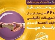 پرداخت بیش از ۴۲۰هزار میلیارد ریال تسهیلات تکلیفی قرض‌الحسنه... -