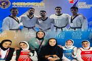 ۸ مدال رنگارنگ حاصل تلاش تکواندوکاران ایران - اکونیوز