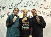 قهرمانی عباسی‌فر در مسابقات تفنگ آزاد بانوان - اکونیوز