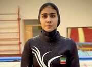 صعود دختر ژیمناست ایران به فینال مسابقات ترامپولین - اکونیوز